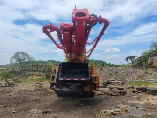 2011 Putzmeister Concrete Boom Pump 42m Truck Mounted Pump Mercedes Benz Machine Equipment