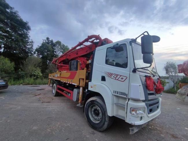 2020 39m Concrete Mounted Truck Pump Mobile Pump Beton Pump on Sy Chassis Good Original Codition