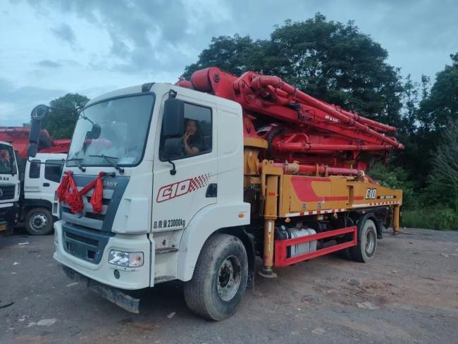 2020 39m Concrete Mounted Truck Pump Mobile Pump Beton Pump on Sy Chassis Good Original Codition