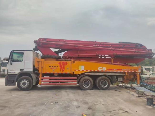 Concrete Pump Truck 49m Heavy Equipment Concrete Boom Pump Construction Machinery