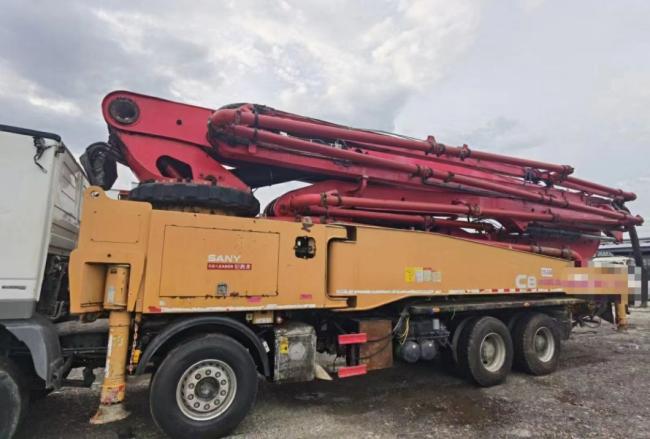 2018 Truck Mounted Pump 54m Concrete Boom Pump Concrete Pump Truck Mercedes Benz