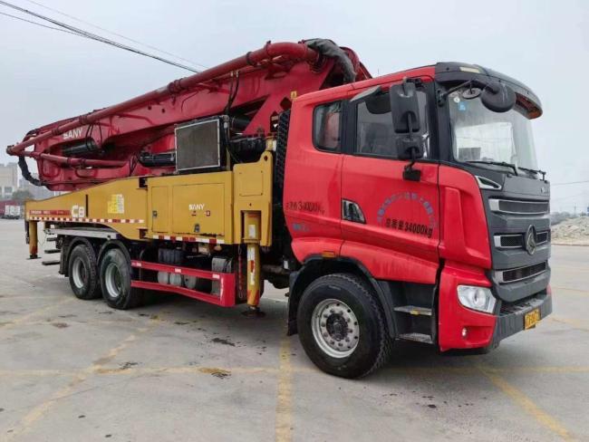2020 China Top Brand 49m Concrete Pump Truck Mounted Pump Boom Pump Hydraulic Truck Pump for Sale at Good Price