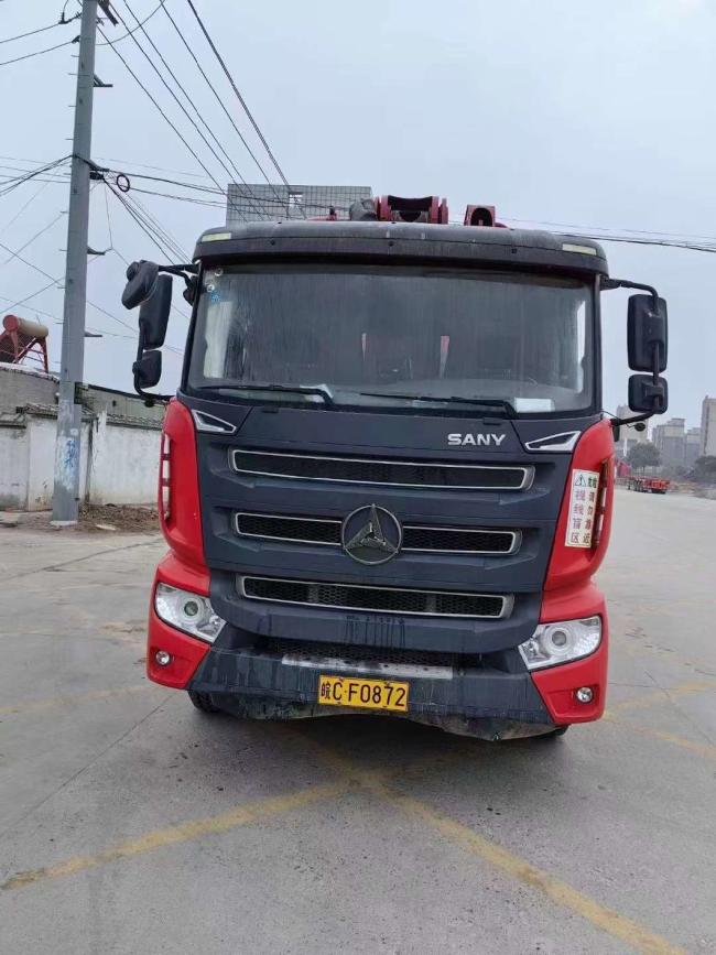 2020 China Top Brand 49m Concrete Pump Truck Mounted Pump Boom Pump Hydraulic Truck Pump for Sale at Good Price