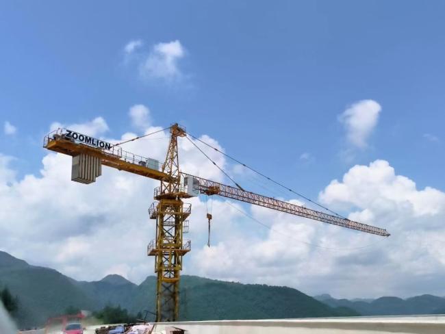 Zoomlion 7013-10 23b Tower Crane in 2013