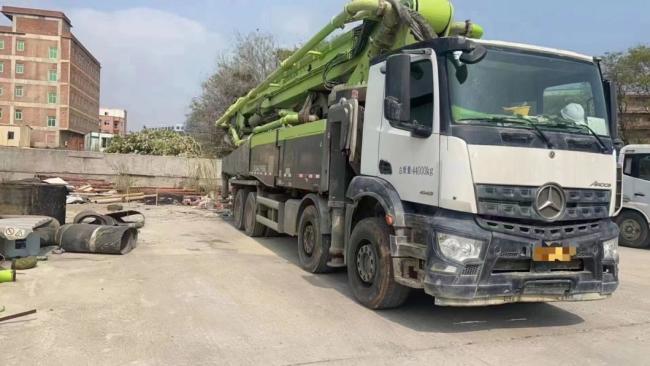 2020 Zoomlion Mercedes Benz Chassis 63m Concrete Pump Truck Heavy Equipment Truck Mounted Pump
