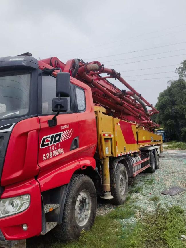 2021 Used Concrete Pump Truck 60m Heavy Equipment Concrete Boom Pump Construction Equipment Truck Mounted Pump