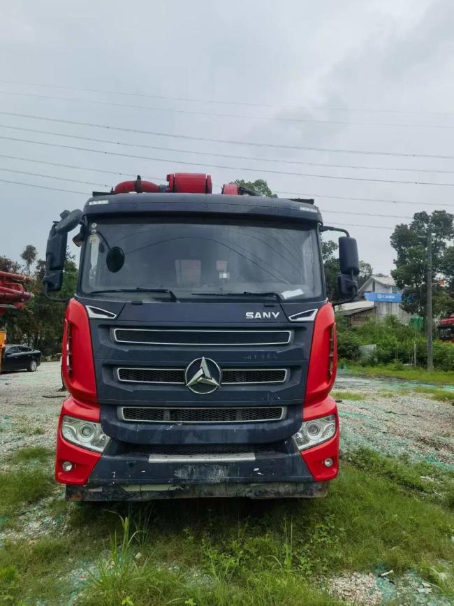 2021 Used Concrete Pump Truck 60m Heavy Equipment Concrete Boom Pump Construction Equipment Truck Mounted Pump