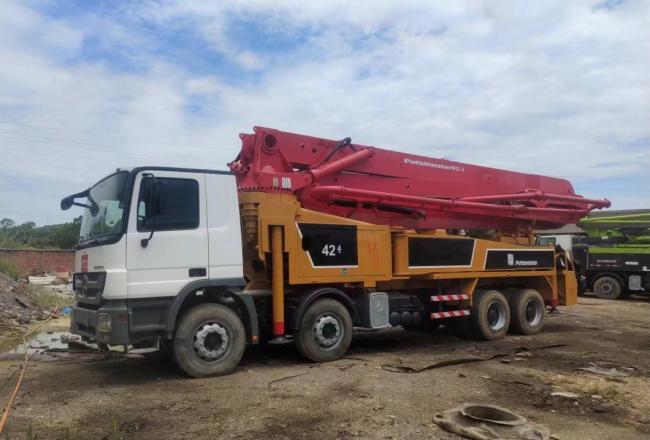 2011 Putzmeister 42m Renovated Condition Truck Pump Concrete Pump Used Construction Equipment for Sale at Good Price