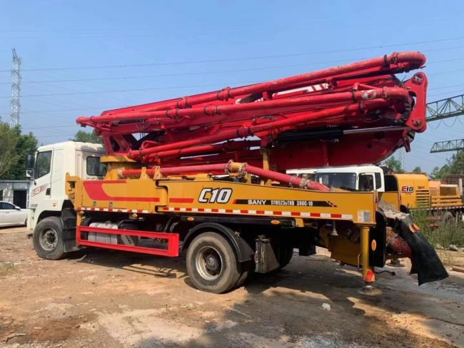 2020 SA Ny 39m Truck Mounted Pump Concrete Boom Pump Concrete Pump Truck Heavy Equipment