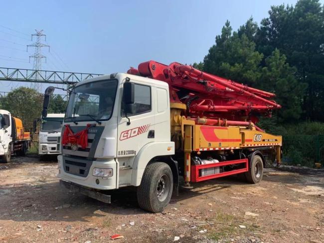 2020 SA Ny 39m Truck Mounted Pump Concrete Boom Pump Concrete Pump Truck Heavy Equipment