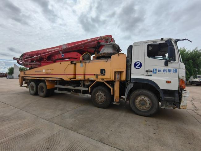 High Standards 2011 Putzmeister 49m Truck Pump Concrete Pump Beton Pump Hydraulic Pump on Mercedes-Benz Truck Top Original Condition