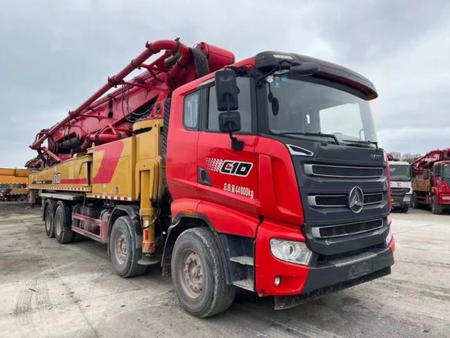 Heavy Equipment 63m Concrete Pump Truck 2021 Year Concrete Boom Pump Truck Mounted Pump