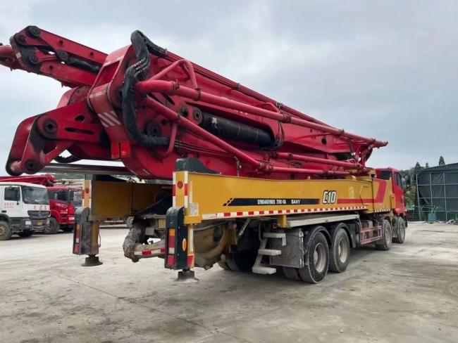 Heavy Equipment 63m Concrete Pump Truck 2021 Year Concrete Boom Pump Truck Mounted Pump