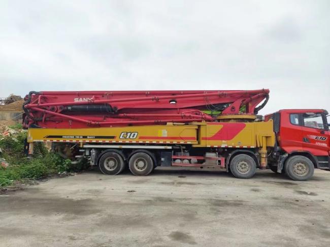 Heavy Equipment 63m Concrete Pump Truck 2021 Year Concrete Boom Pump Truck Mounted Pump