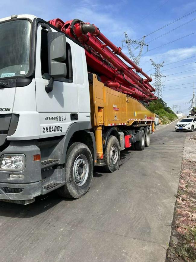 2019 Heavy Equipment 56m Concrete Pump Truck Concrete Boom Pump Truck Mounted Pump Mercedes Benz