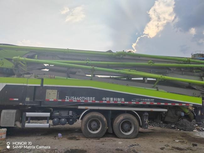 2019 Zoomlion 63m Concrete Boom Pump on Mercedes Benz Concrete Pump Truck Construction Machinery