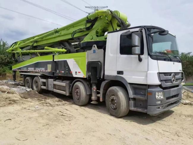 2019 Zoomlion 63m Concrete Boom Pump on Mercedes Benz Concrete Pump Truck Construction Machinery