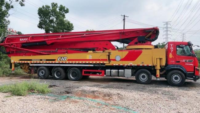 Concrete Boom Pump 66m Mercedes Benz Used Concrete Pump Truck Truck