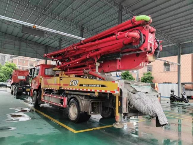 2021 SA Ny Used Truck Mounted Pump Concrete Boom Pump Heavy Equipment Concrete Pump Truck