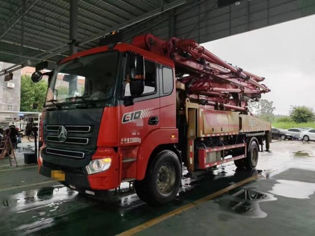 2021 SA Ny Used Truck Mounted Pump Concrete Boom Pump Heavy Equipment Concrete Pump Truck