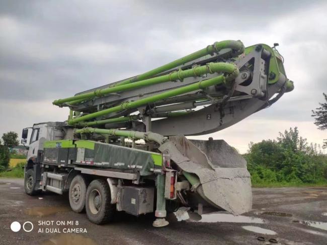 Sales of 40m Concrete Pump Truck Equipment of Zoomlion in 2020