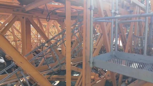 Sell 19 Years of Zoomlion Flat Head Tower Crane in Good Condition, Good Price