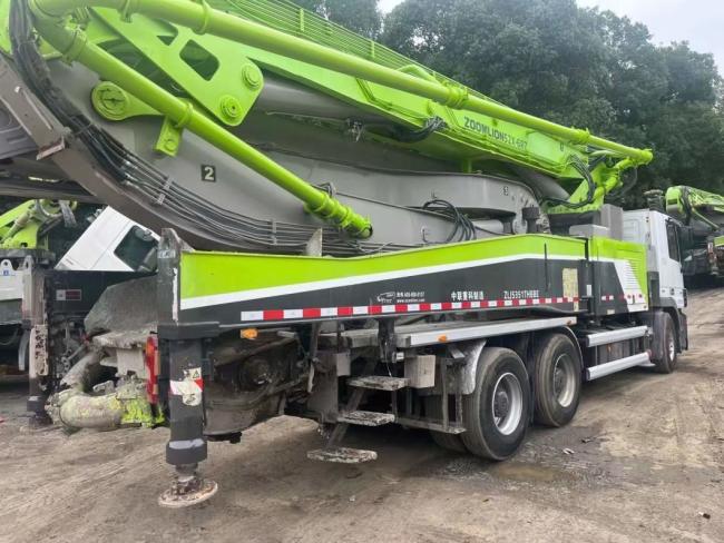 2020 Renovated Zml 52m Concrete Pump on Isz Truck Concrete Boom Pump Heavy Equipment