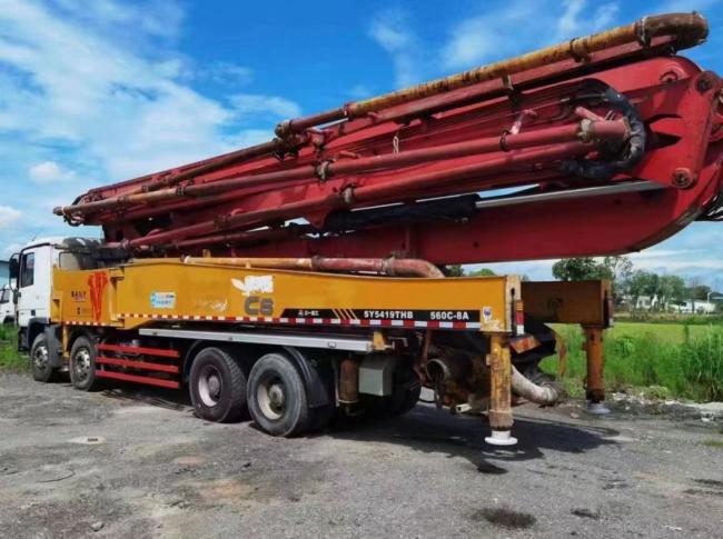 2014 Sy 56m Concrete Pump on MB Truck Construction Machinery