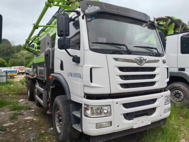Used Concrete Pump Truck 43 M 2021, The Car Is in Good Condition