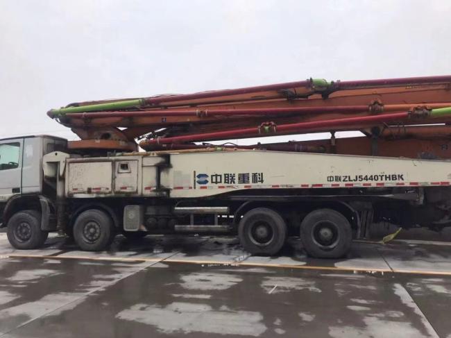 Zoomlion Heavy Industry Concrete Pump Truck 56 Meters Company Inventory Direct Sale