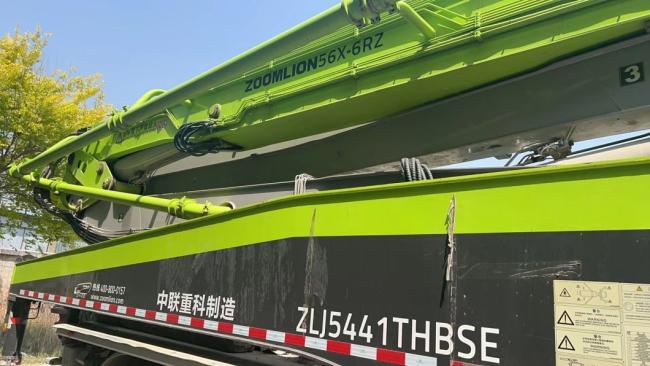 56 Meters Zoomlion Concrete Pump Truck 2020, If Necessary, Please Send an Inquiry