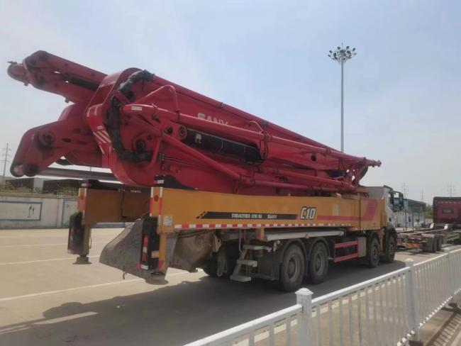 2021 Sy Used 62m Concrete Pump Truck for Sale, The Original Condition of The Car Is in Good Condition