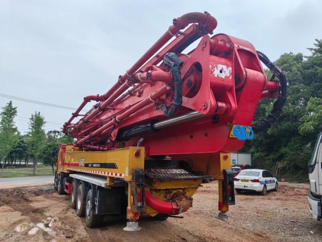 20 Years Sy Concrete Pump Truck 67 Meters Using Mercedes Chassis