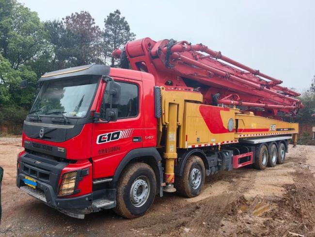 20 Years Sy Concrete Pump Truck 67 Meters Using Mercedes Chassis