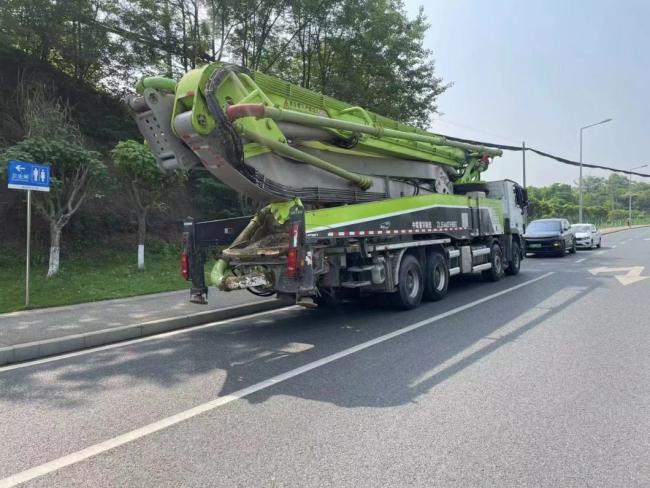 Concrete-Machinery Mercedes Chassis of Zoomlion 56-Meter Concrete Pump Truck in 2019