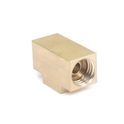 China Machine Customized Brass CNC Parts Electronic Components for sale