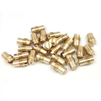 China Computer Controlled Brass Machined Components Customized for sale