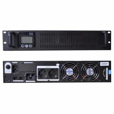 China 1KVA/2KVA/3KVA Online UPS with Lithium Battery True Double Version Standard 2U Rack Type for sale