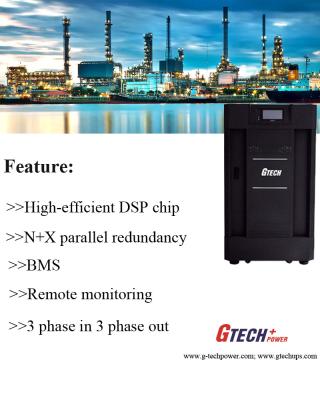 China Three Phase 10KVA IGBT Double Conversion Low Frequency Online UPS for sale