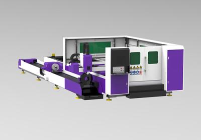 China Cortador de doble uso del laser del metal del CNC, máquina automática del CNC del laser de la fibra en venta