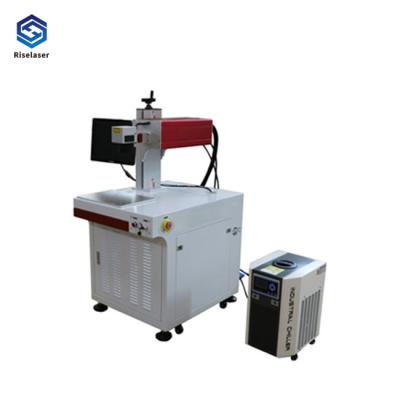 China UV Laser Marking Machine for Plastic Glass Cloth Leather with Good Light Beam Quality for sale