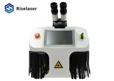 China Screen Touch Mini Laser Welding Machine Jewelry With Protective Curtain for sale