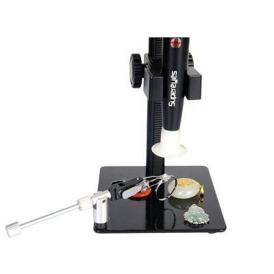 China Supereyes 1/10 - microscópio de elétron de 500X USB Digital, câmera da lente de aumento à venda
