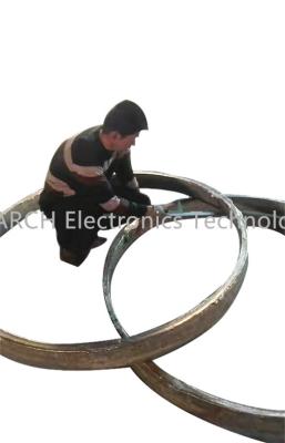 China Pancake Slip Ring Components 500RPM Generator Slip Ring With Flange for sale
