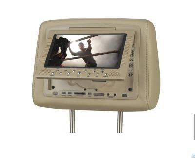 China 7 Inch Car Headrest Dvd Players with DVD / USB / MMC / SD / FM Receiver CR-7983 for sale