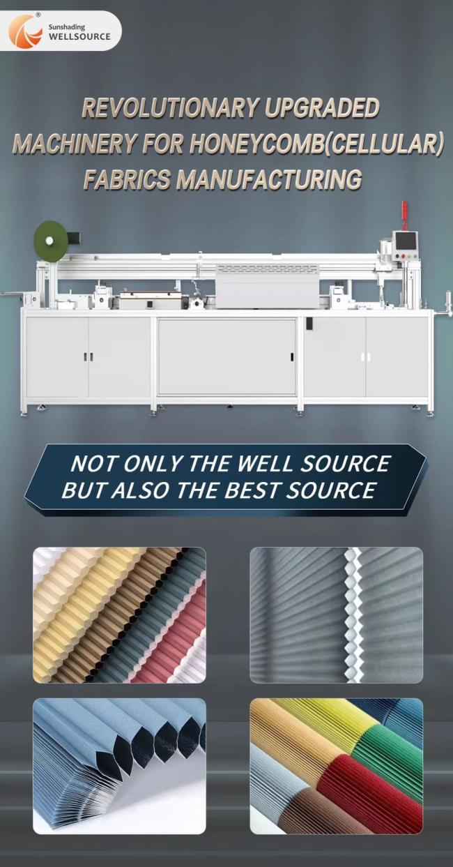 Customizable and Precision Honeycomb Blinds Making Machine