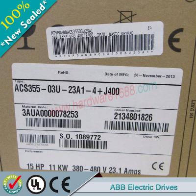 China ABB ACS355 Series Drives ACS355-03E-03A3-4+B063 / ACS35503E03A34+B063 for sale