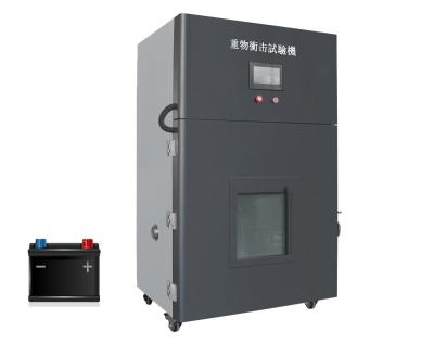 China 9.1kg Motorized Elevating Battery Weight Impact Testing Machine Single Door for sale