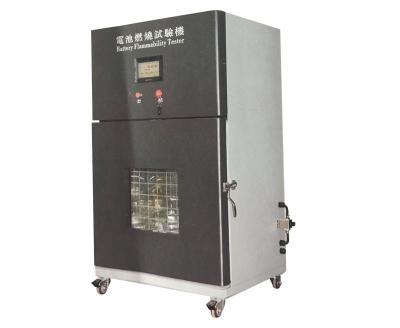 China Stainless Steel Battery Burning And Ejection Test Equipment with PLC Touch Screen for sale