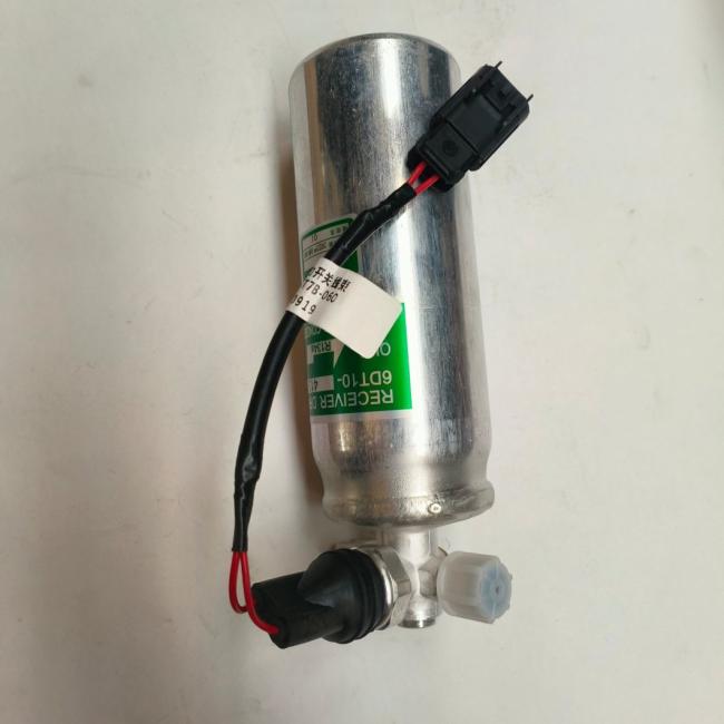 Vehicle A/C Drying Bottle Engineering Machinery Air Conditioning Receiver Drier & Adapter Air Conditioning Liquid Storage Tank